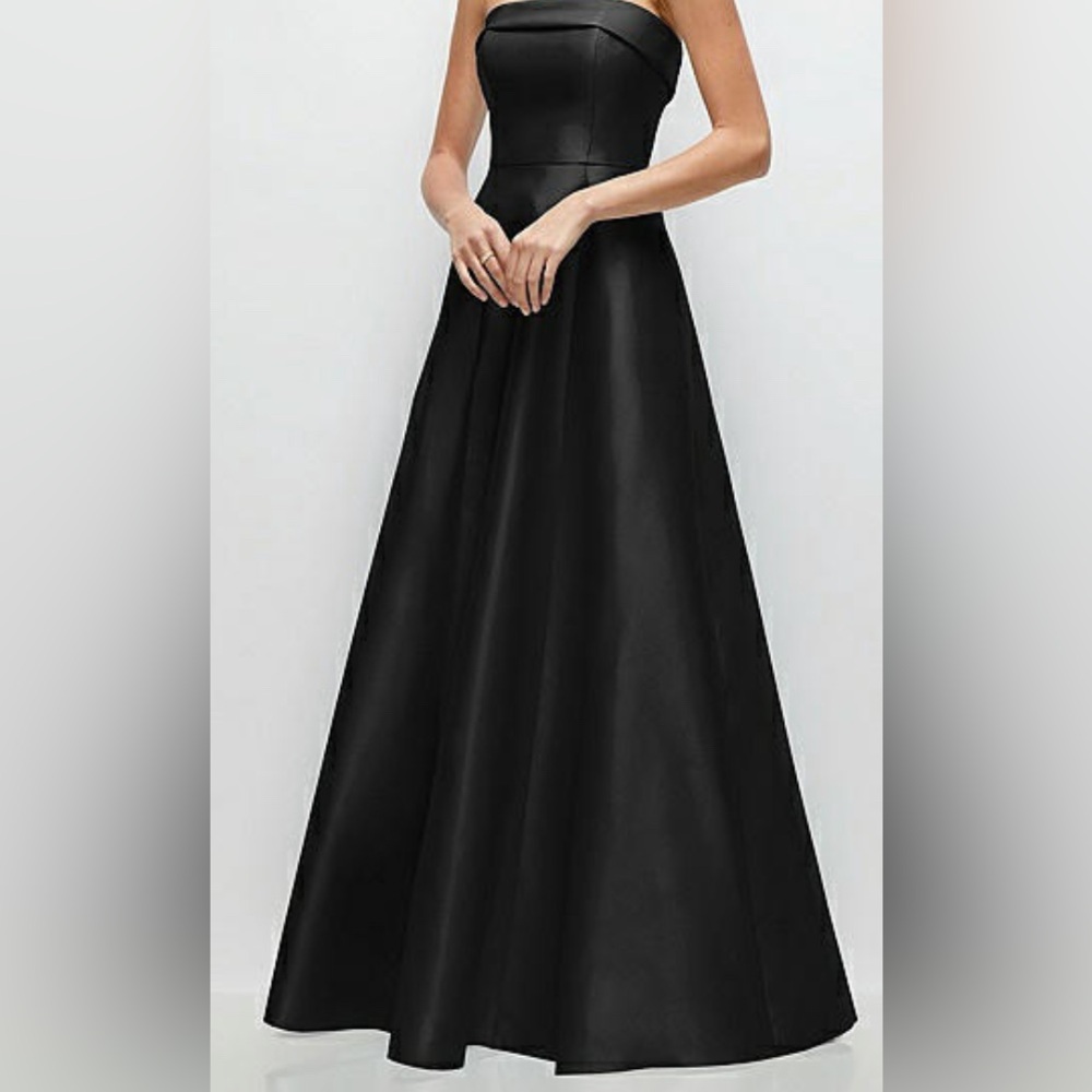 ALFRED SUNG Classic Black Dress